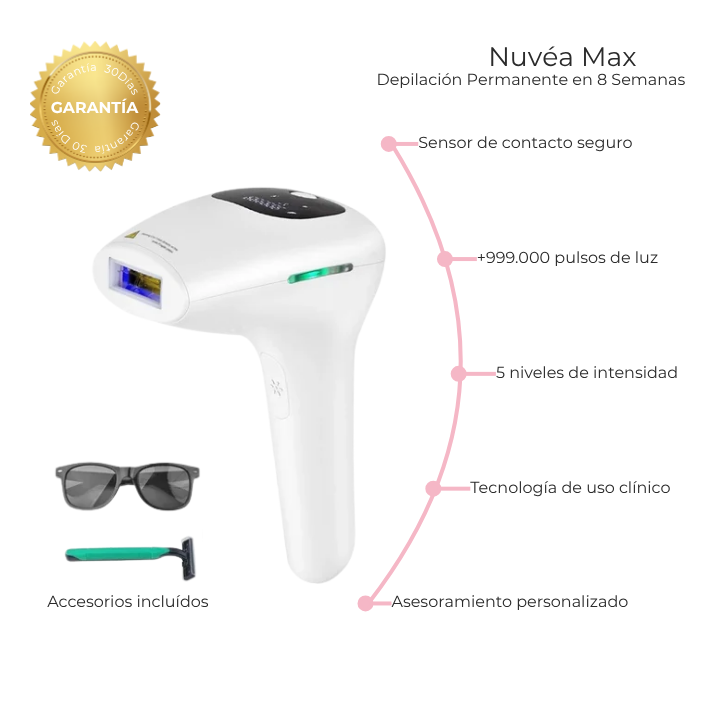 Depiladora Definitiva Skin Mood Max