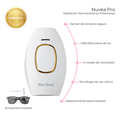 Skin Mood Depiladora Definitiva + Guante Exfoliante de regalo